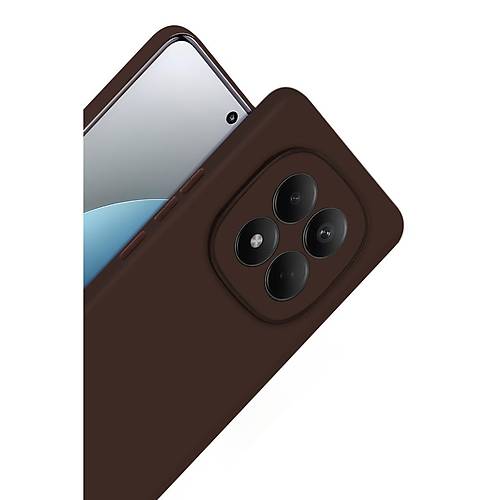 Redmi Note 15 Pro 4G First Silikon - Kahverengi