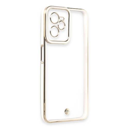 Realme C35 K�l�f Liva Lens Silikon - Beyaz