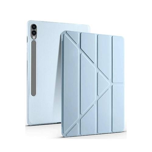 Galaxy X510 Tab S9 FE 11 K�l�f Kalemlikli Mars Tablet K�l�f� - Mavi