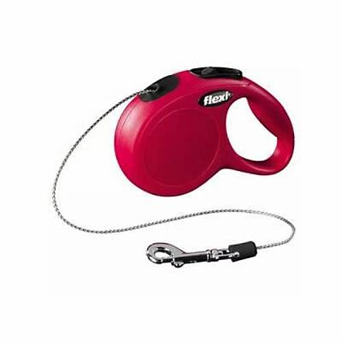 New Classic Otomatik �p K�pek Gezdirme Tasmas� XSmall 3 Mt K�rm�z�