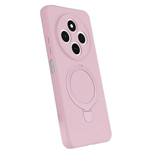 Redmi 14C Regal Magsafe Standl� Kapak - A��k Pembe