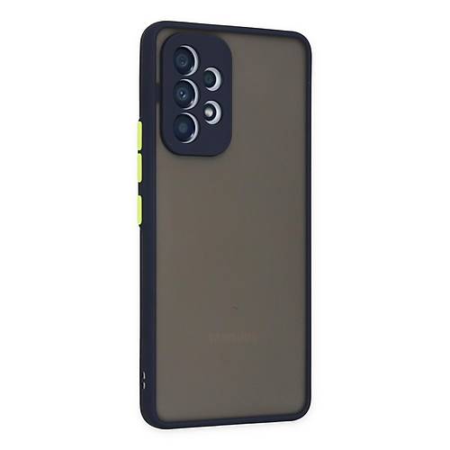 Galaxy A53 5G K�l�f Montreal Silikon Kapak - Lacivert