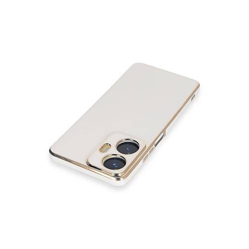 Realme C55 K�l�f Volet Silikon - Beyaz