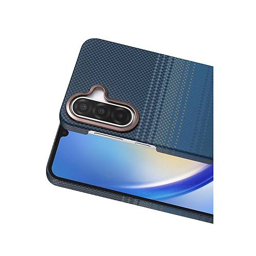 Galaxy A17 5G Vega Magsafe Kapak - Mavi