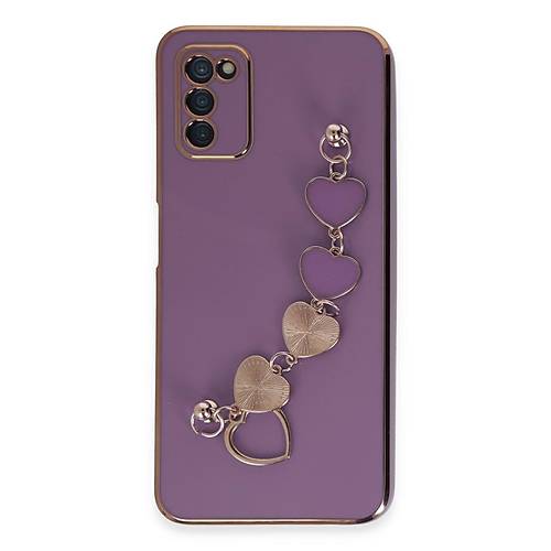 Galaxy A03S K�l�f Esila Silikon - Mor