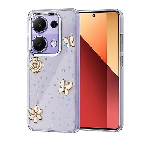 Redmi Note 13 Pro 4G Fiyonk Desenli Kapak - Desen 10