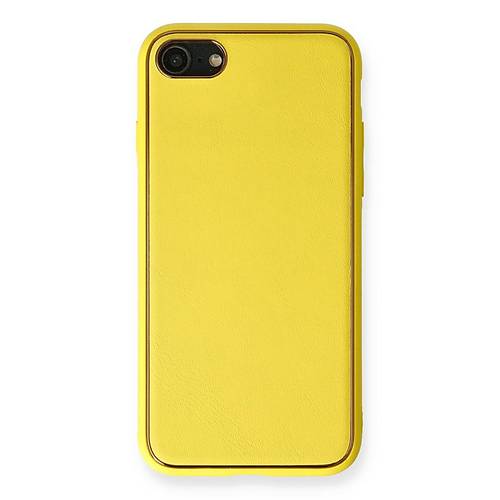 iPhone 7 K�l�f Coco Deri Silikon Kapak - Sar�