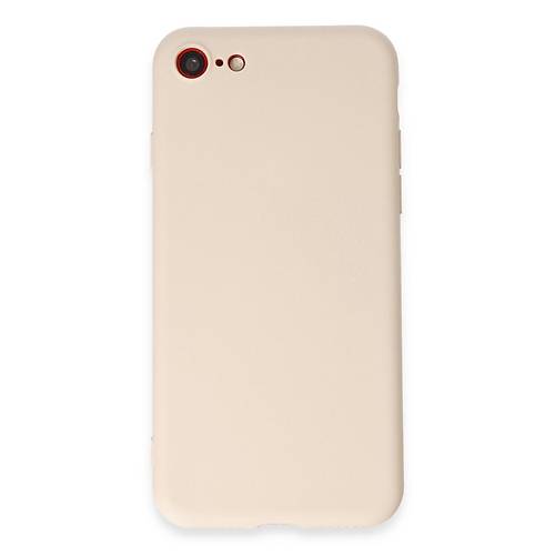 iPhone 7 K�l�f First Silikon - Krem