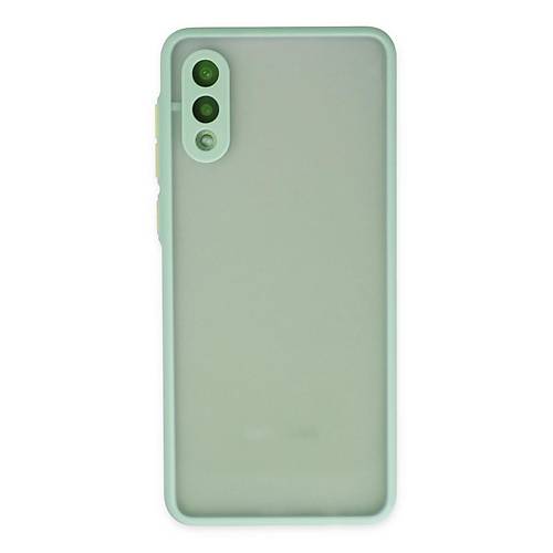 Galaxy A02 K�l�f Montreal Silikon Kapak - Turkuaz