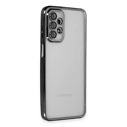 Galaxy A23 4G K�l�f Razer Lensli Silikon - Siyah