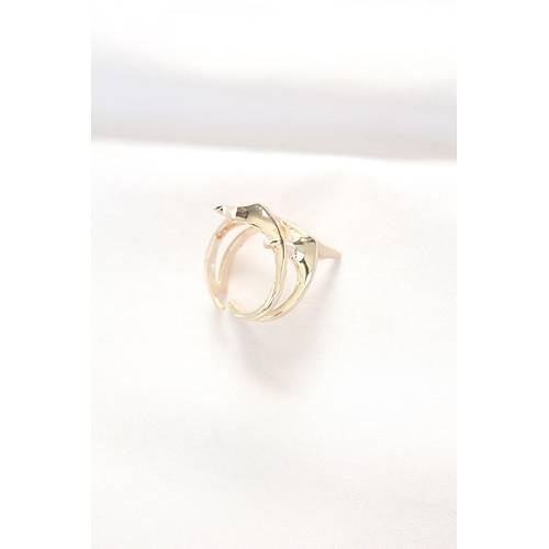 Y�ld�z Model Gold Renk Ayarlanabilir Y�z�k