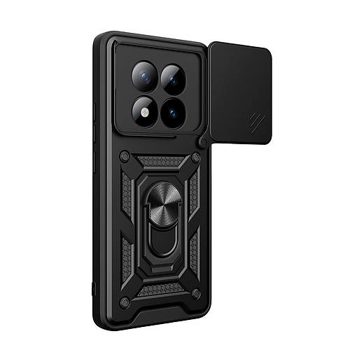 Redmi Note 15 Pro Plus 5G Pars Lens Y�z�kl� Silikon - Siyah
