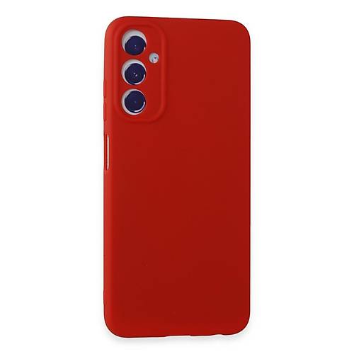 Galaxy A05S K�l�f First Silikon - K�rm�z�