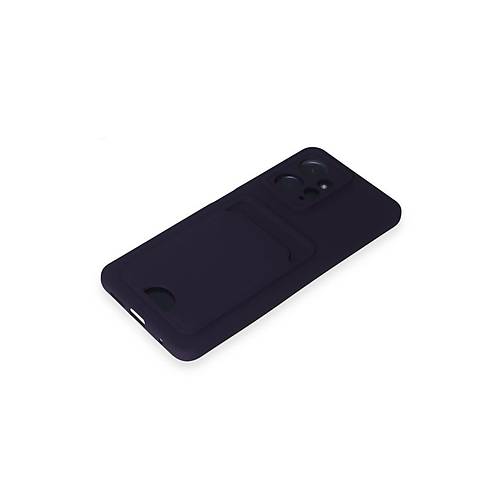 Redmi Note 12 4G K�l�f Kelvin Kartvizitli Silikon - Derin Mor