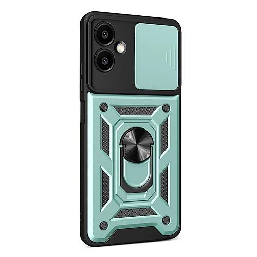 Galaxy A07 4G Pars Lens Y�z�kl� Silikon - Ye�il