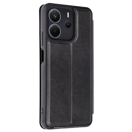 Redmi Note 14 4G K�l�f Flip Cover - Siyah