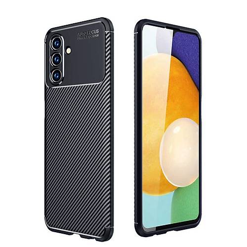 Galaxy A26 K�l�f Auto Focus Karbon Kapak - Siyah
