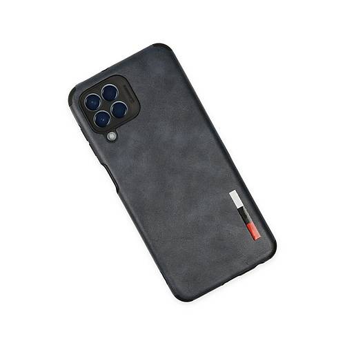 Galaxy M33 K�l�f Loop Deri Silikon - Lacivert