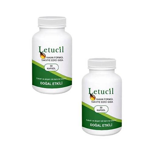 Letucil 30'lu Biberiye&ye�il �ay�n Etkisiyle Destekleyici �r�n X 2 Adet