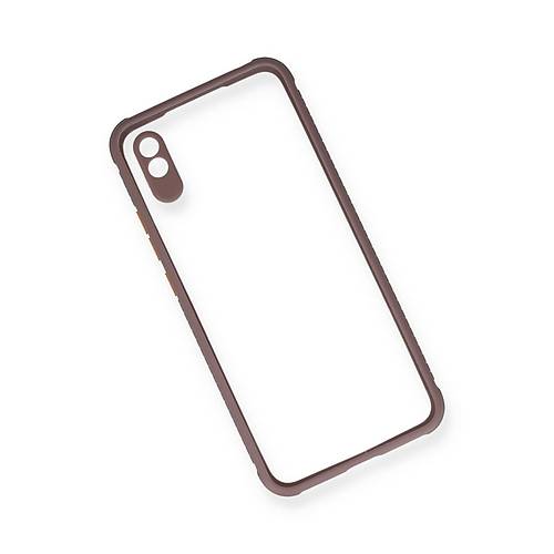 Redmi 9A K�l�f Miami �effaf Silikon - A��k Mor
