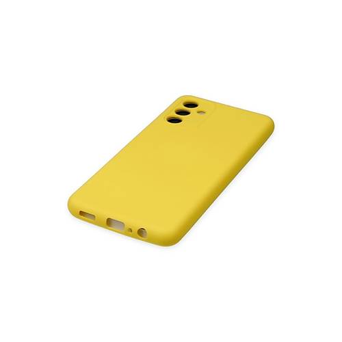 Galaxy A04S K�l�f Nano i�i Kadife Silikon - Sar�