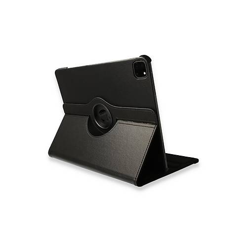 iPad Pro 12.9 (2021) K�l�f 360 Tablet Deri K�l�f - Siyah