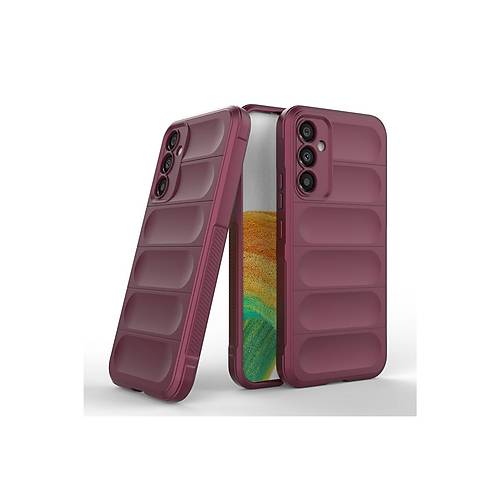 Galaxy A15 4G K�l�f Optimum Silikon - Bordo