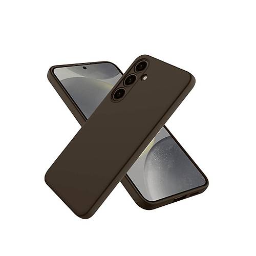 Galaxy A26 K�l�f First Silikon - Kahverengi