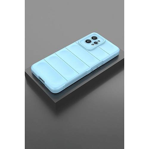 Realme GT2 Pro 5G K�l�f Optimum Silikon - Sky Blue