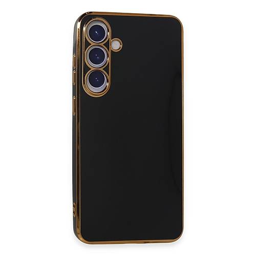 Galaxy S24 K�l�f Volet Silikon - Siyah