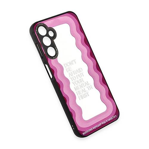 Galaxy A14 4G K�l�f Mirror Desenli Kapak - Mirror - 11