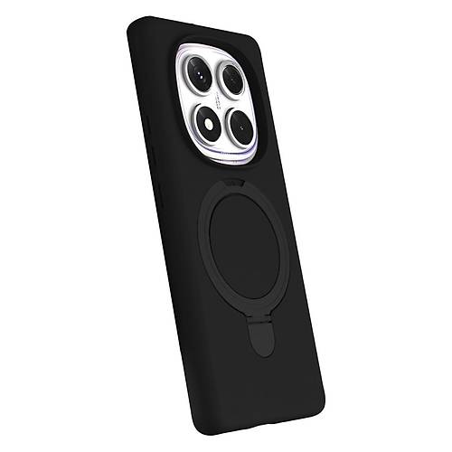 Redmi Note 14 Pro 5G Regal Magsafe Standl� Kapak - Siyah