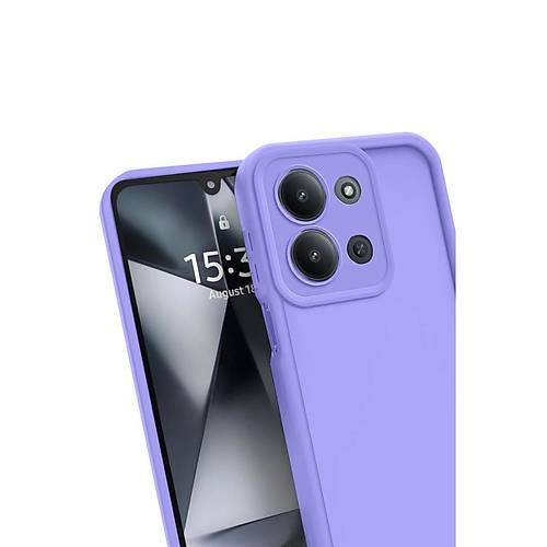 Redmi 15C 4G Viera Silikon - Lila