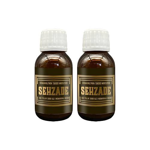 �ehzade Iksiri �urubu 2 Adet Osmanl� Gelene�inden Bitki Extratl� �urup 50 ml