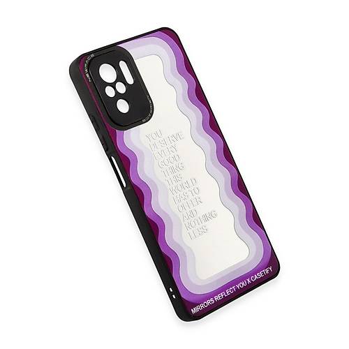 Redmi Note 10 K�l�f Mirror Desenli Kapak - Mirror - 5