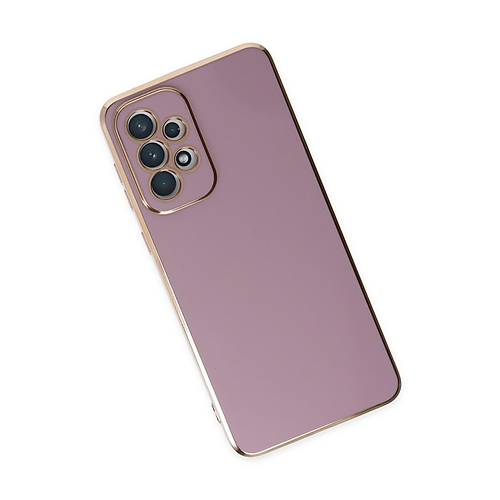 Galaxy A73 5G K�l�f Volet Silikon - Mor