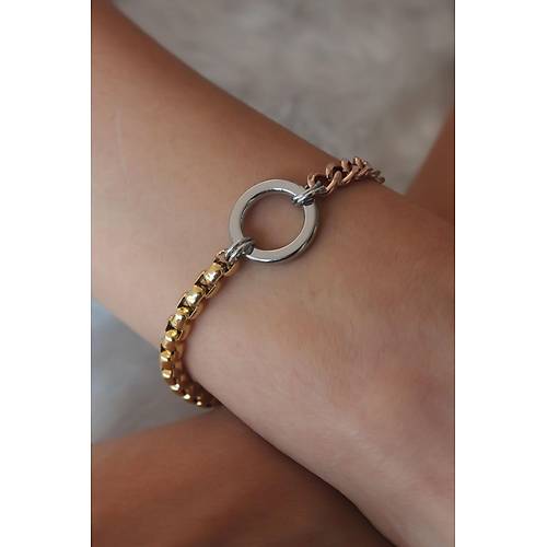 �elik Mix Renk Kad�n Bileklik