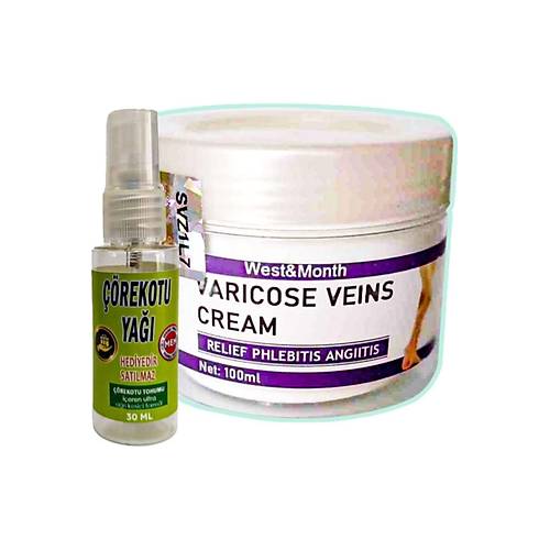 West & Month Varicose Veins Bak�m Kremi 100 ml + ��rek Otu Ya�� 30 ml