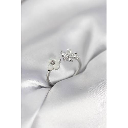 G�m�� Renk Sedefli �i�ek Model Kad�n Y�z�k