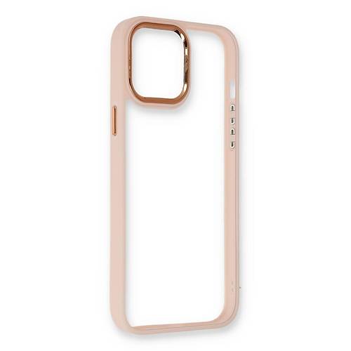 iPhone 12 K�l�f Dora Kapak - Pudra