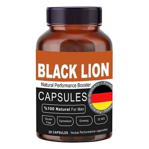 Black Lion Men Booster Erkeklere �zel  20'li