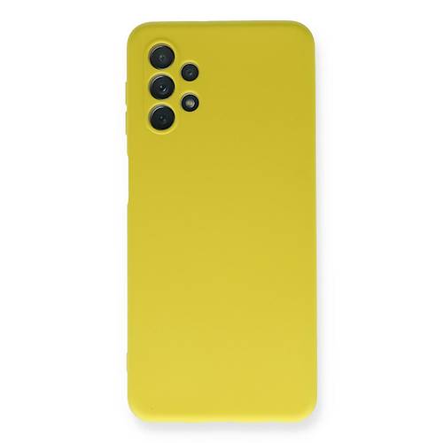 Galaxy A52 K�l�f Nano i�i Kadife Silikon - Sar�