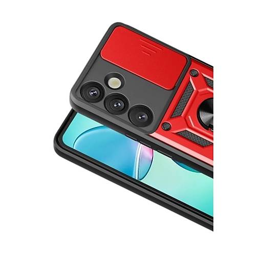 Galaxy S26 Pars Lens Y�z�kl� Silikon - K�rm�z�