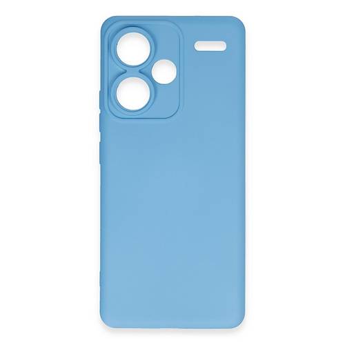 Redmi Note 13 Pro Plus K�l�f Nano i�i Kadife Silikon - Mavi