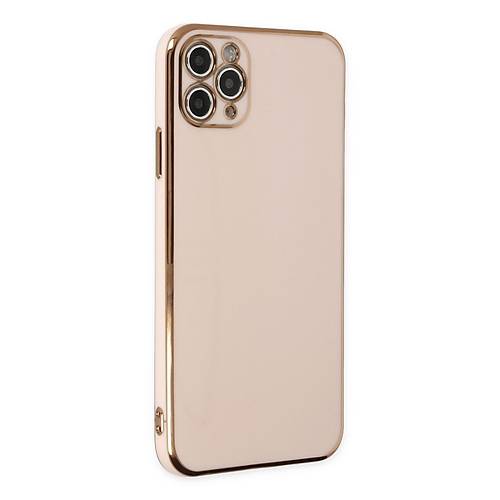 iPhone 11 Pro Max K�l�f Volet Silikon - Pembe