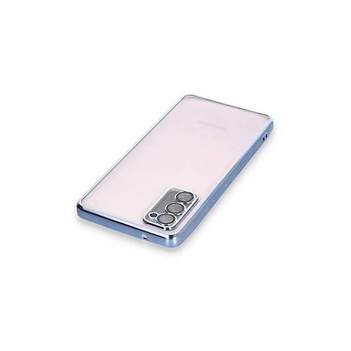 Galaxy S20 FE K�l�f Razer Lensli Silikon - A��k Mavi