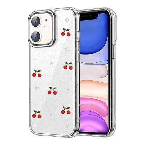 iPhone 12 Fiyonk Desenli Kapak - Desen 9