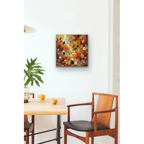 Sonbahar Mevsimi Kanvas Tablo 60x60cm