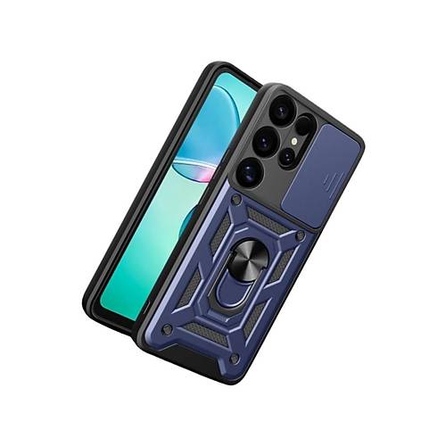 Galaxy S26 Ultra Pars Lens Y�z�kl� Silikon - Lacivert
