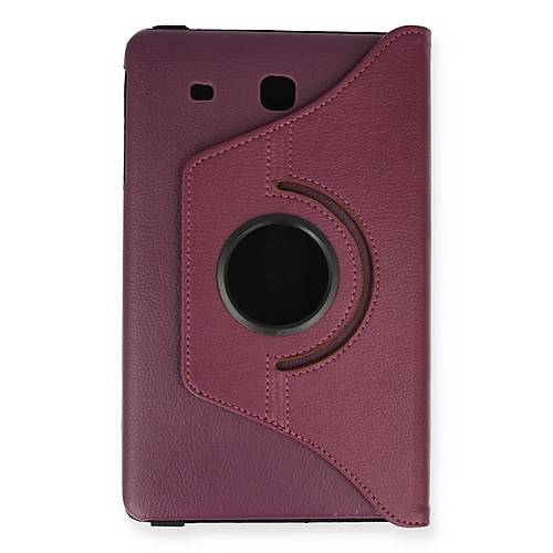 Galaxy T560 Tab E 9.7 K�l�f 360 Tablet Deri K�l�f - M�rd�m